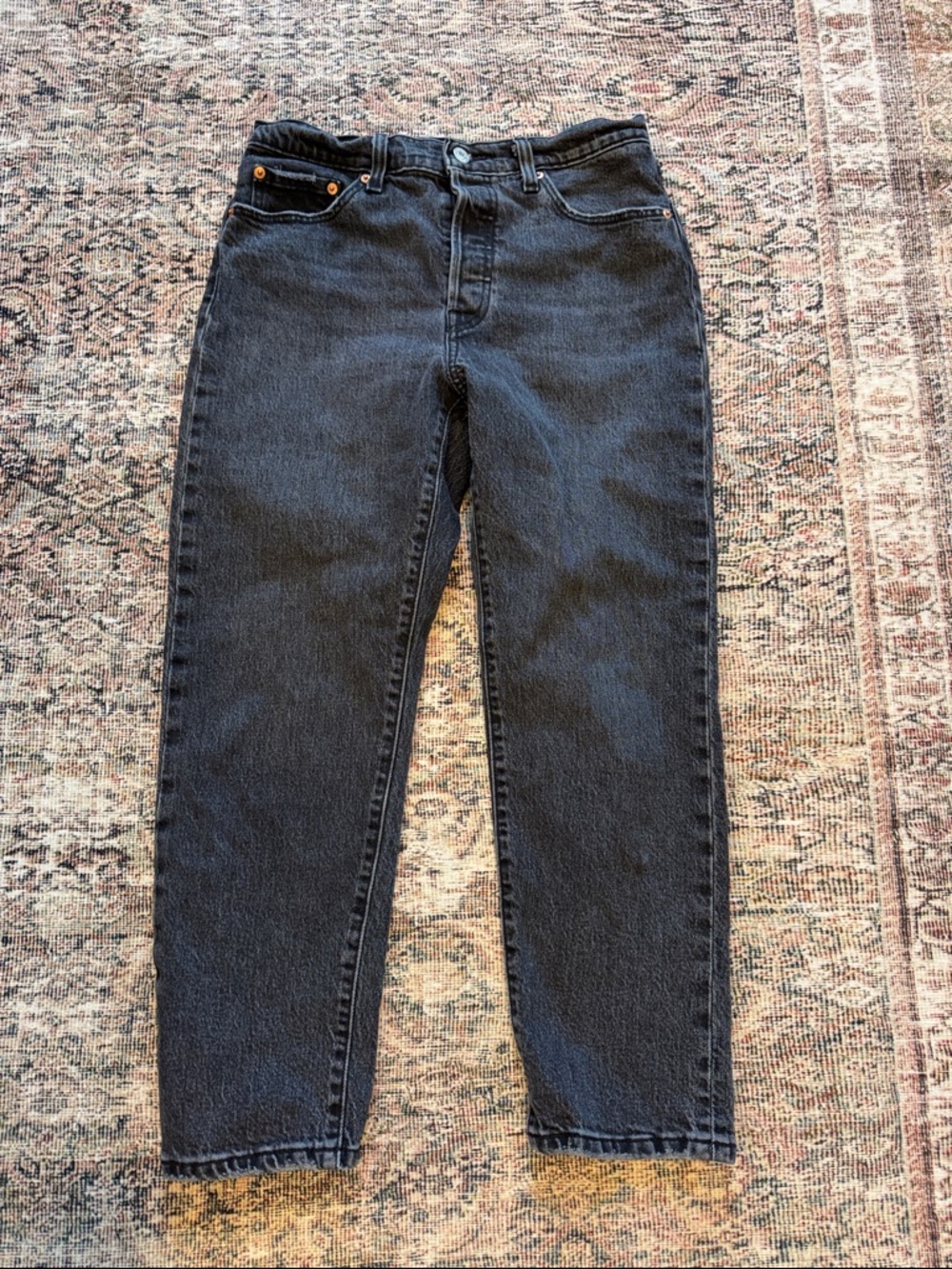 Levi's Black Straight Leg Women's Jeans